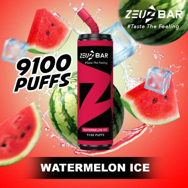 Zues-Bar-9100-Puffs-Watermelon-Ice-(SGVAPESGCOD)